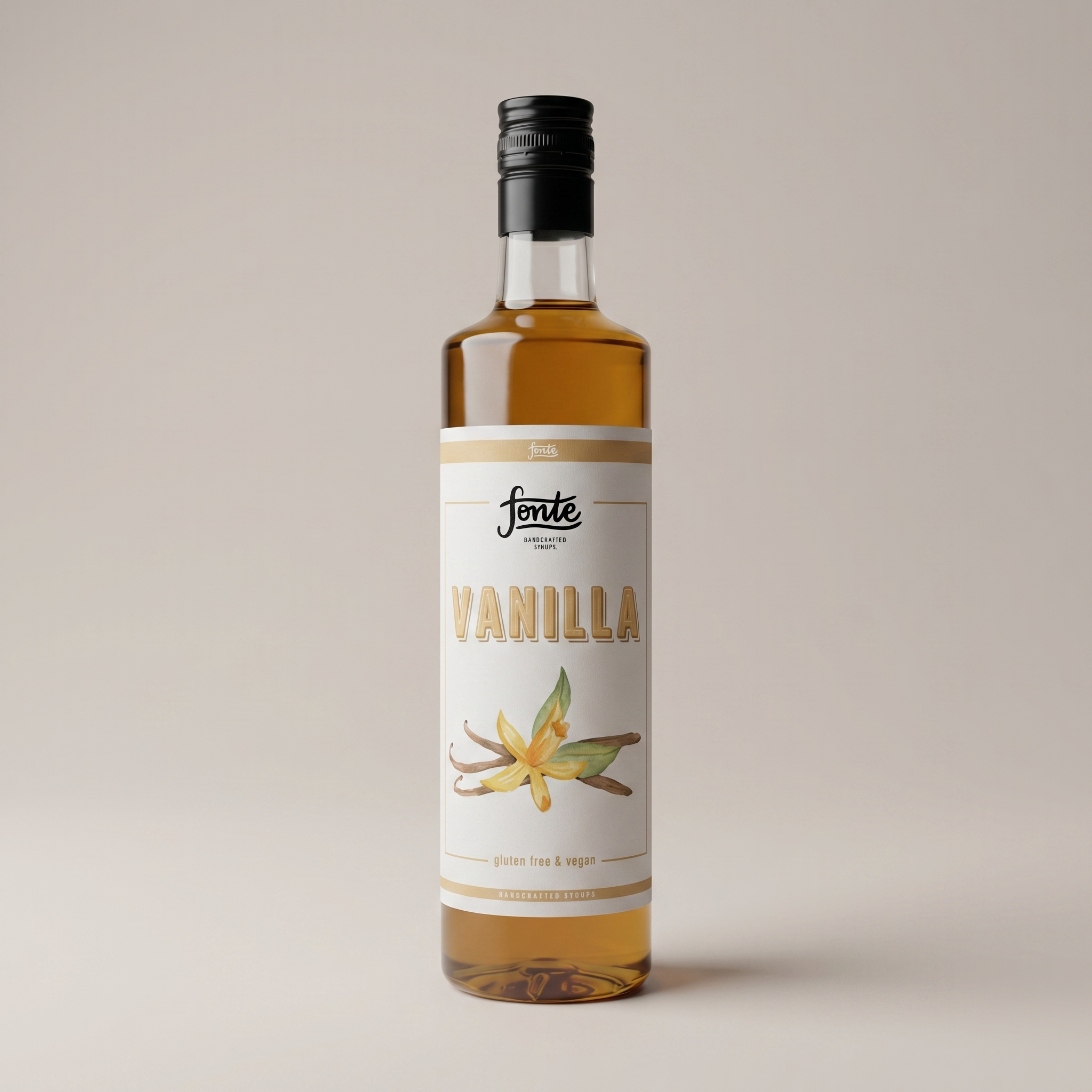 Fonte Vanilla Syrup 750ml