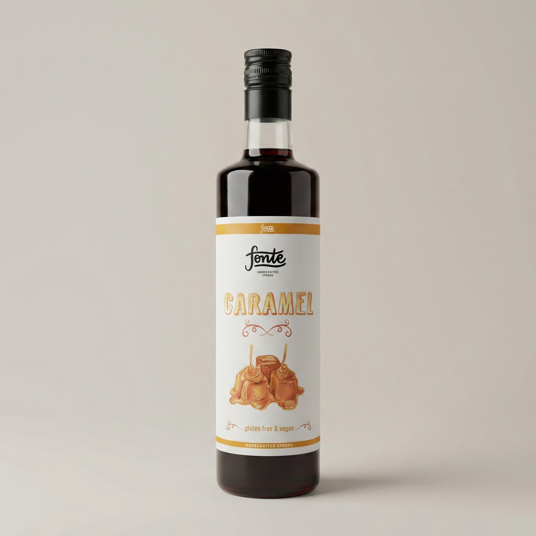 Fonte Caramel Syrup 750ml