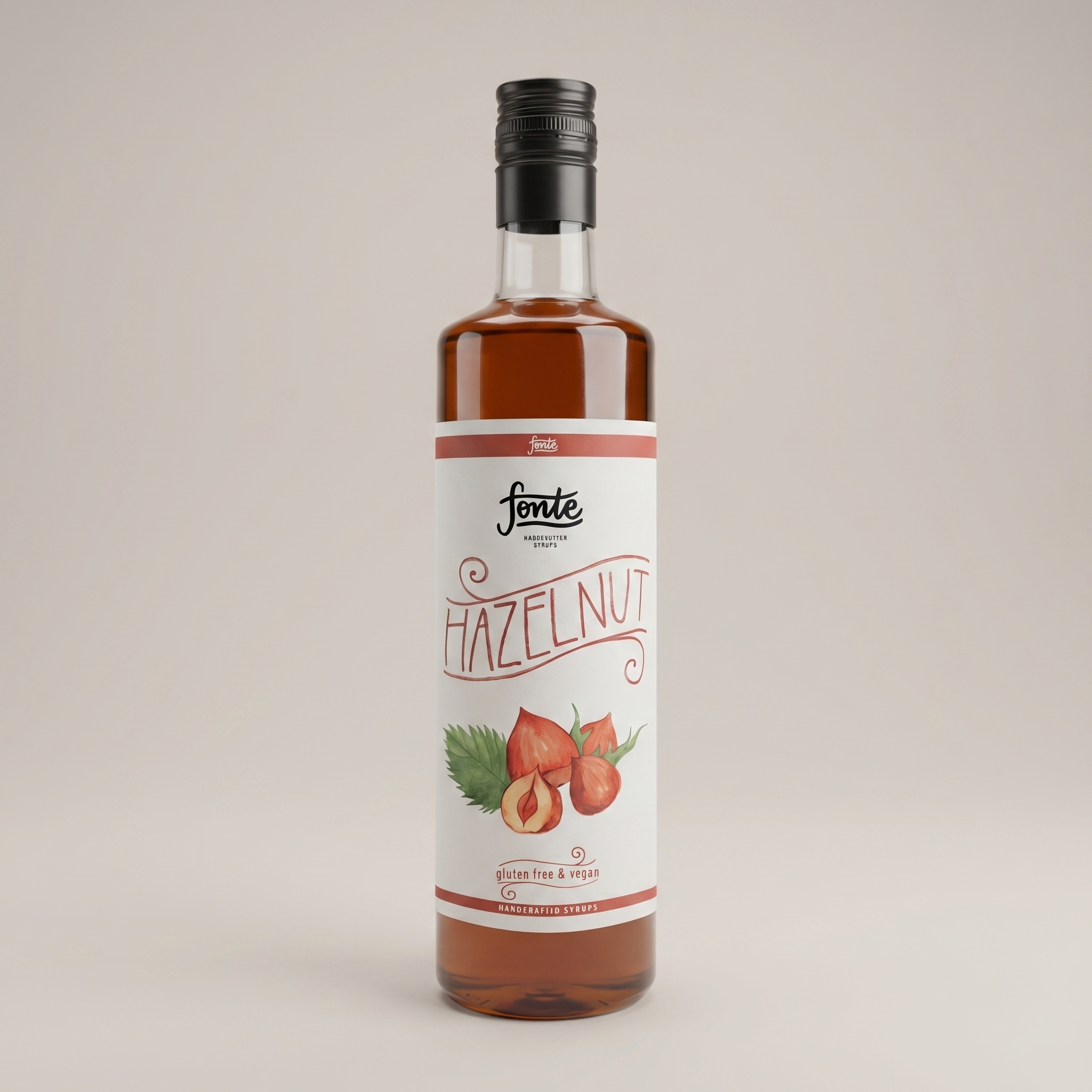 Fonte Hazelnut Syrup 750ml