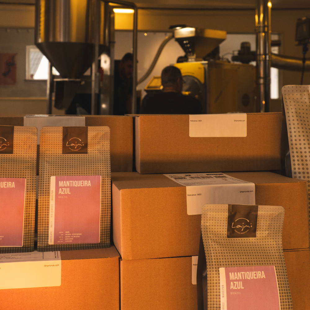 Special kaffe fra Lajmi Coffee Roasters klar til forsendelse