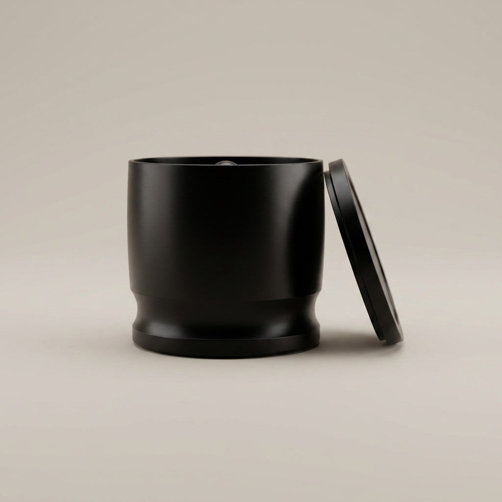 Doseringskop (shaker) 58 mm – sort