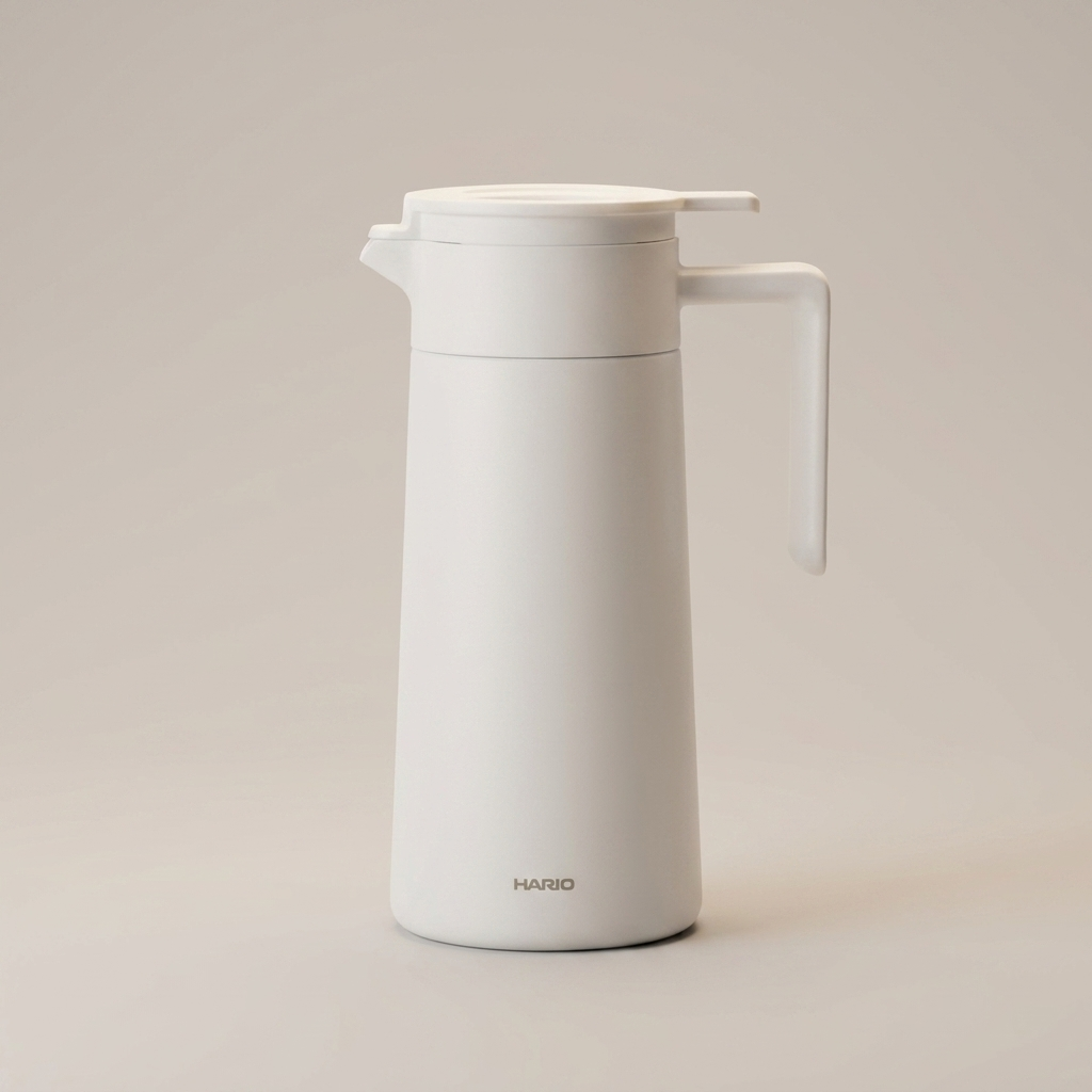 Hario V60 Termoserver med keramisk belægning – Hvid 800 ml