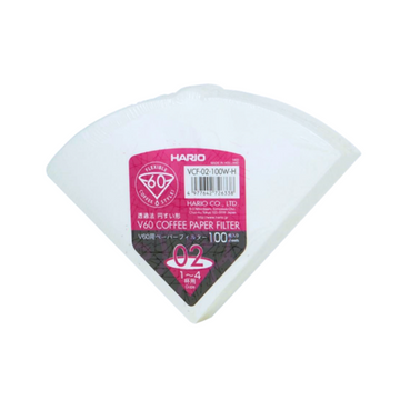 Hario hvide papir filtre - V60-02